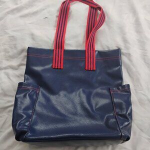 Universal Thread Campus Tote Handbag Blue, Red